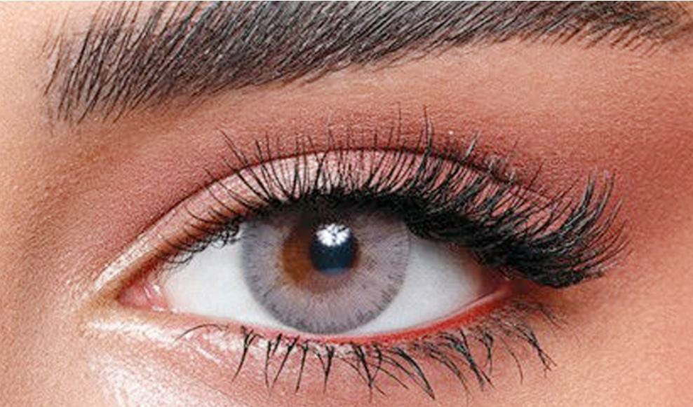 GREY BEIGE EYE SIGHT LENS